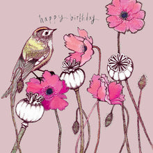 Load image into Gallery viewer, Fay's Studio - Happy Birthday Goldcrest Greeting Card