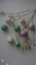 Load image into Gallery viewer, Jeune Home - Easter egg candle with geometric design | Easter decor: Cream ( wax colour) / Unscented