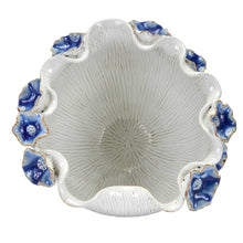 Load image into Gallery viewer, Continental Home - Blue Lily Flowers Design Vase V217B