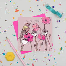 Load image into Gallery viewer, Fay's Studio - Happy Birthday Goldcrest Greeting Card