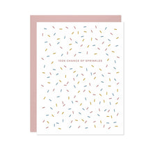 Load image into Gallery viewer, Missive - Chance of Sprinkles Birthday Greeting Card