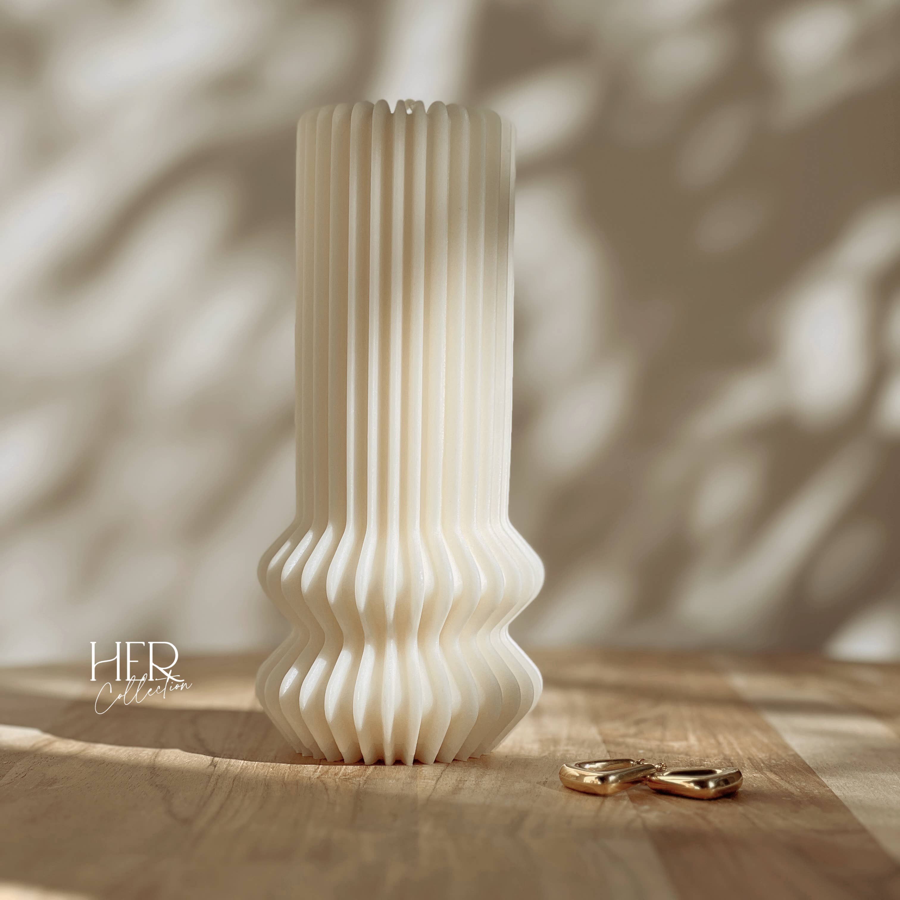 Her Collection - Vase Pillar candle, event, wedding , decor , soy wax –  Floral Fêtes