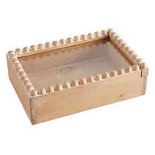 Load image into Gallery viewer, 47th &amp; Main (Creative Brands) - Rectangular  Beaded Glass Top Box
