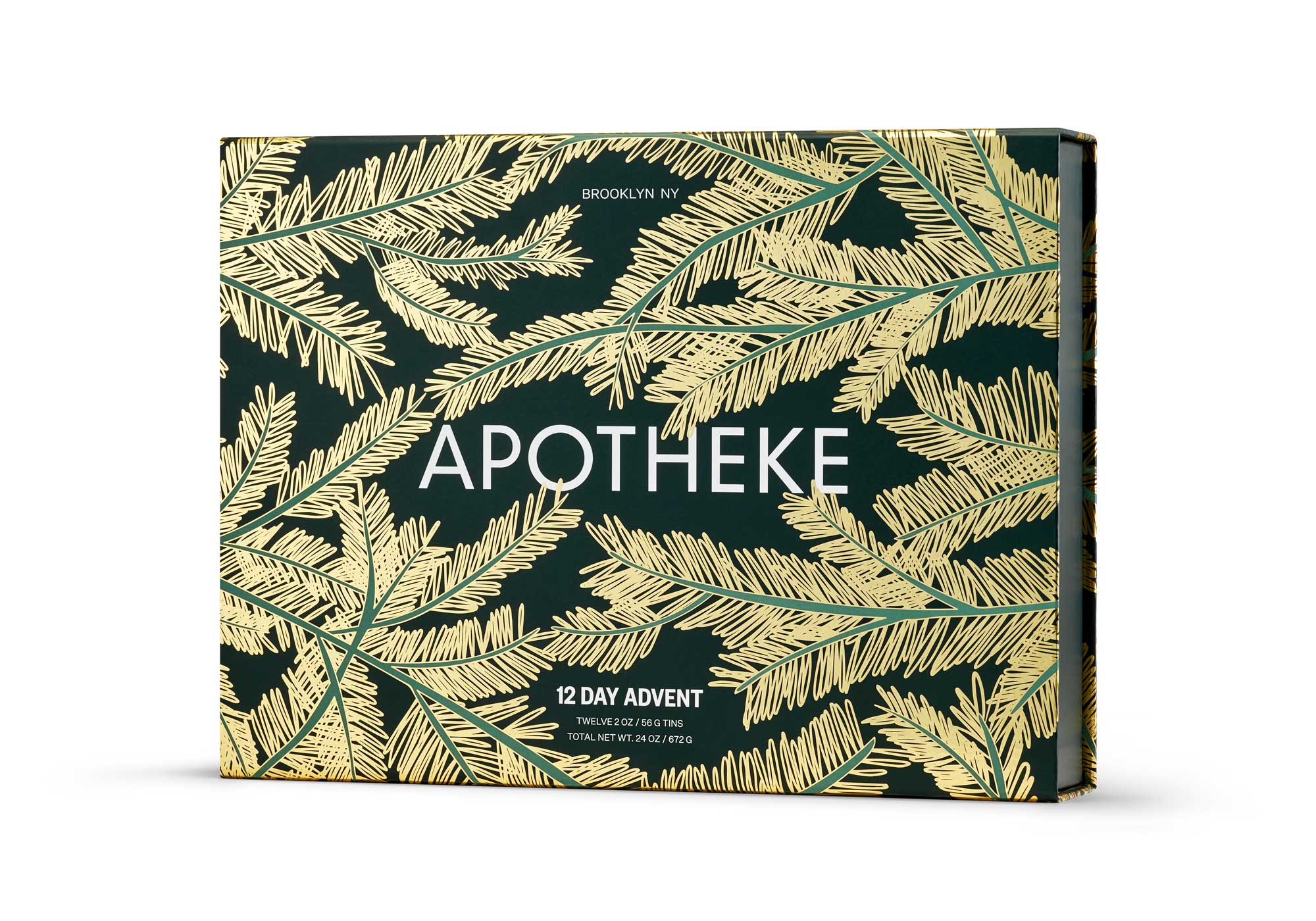 Apotheke 12 Piece Advent Calendar Floral Fêtes