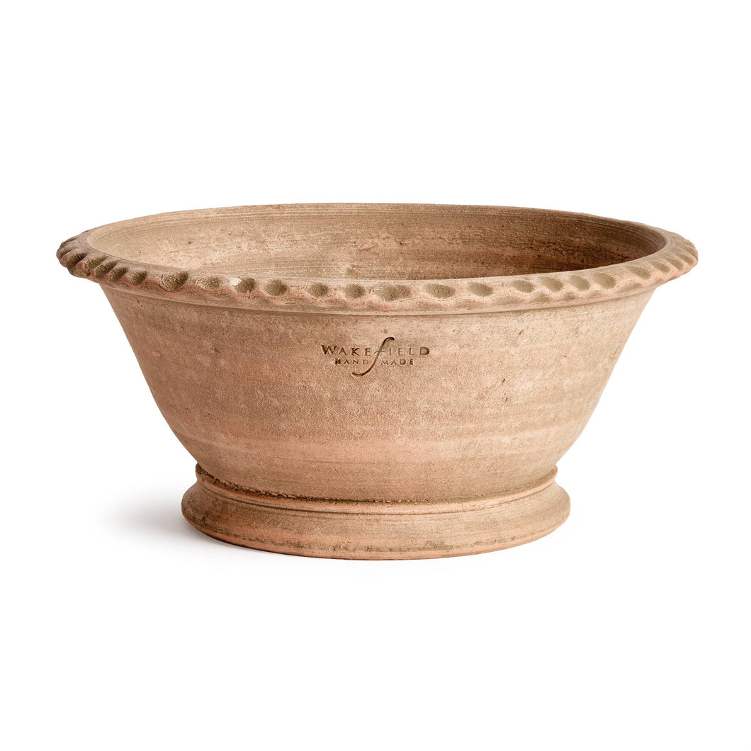 Napa Home & Garden - Wakefield Handmade Alvena Forcing Pot #6, Aged Terracotta