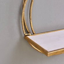 Load image into Gallery viewer, Danya B - Golden Rings Floating Wall Shelves
