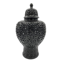 Load image into Gallery viewer, Galt International Company - Lattice Ginger Pierced Jar 23&quot;: Green
