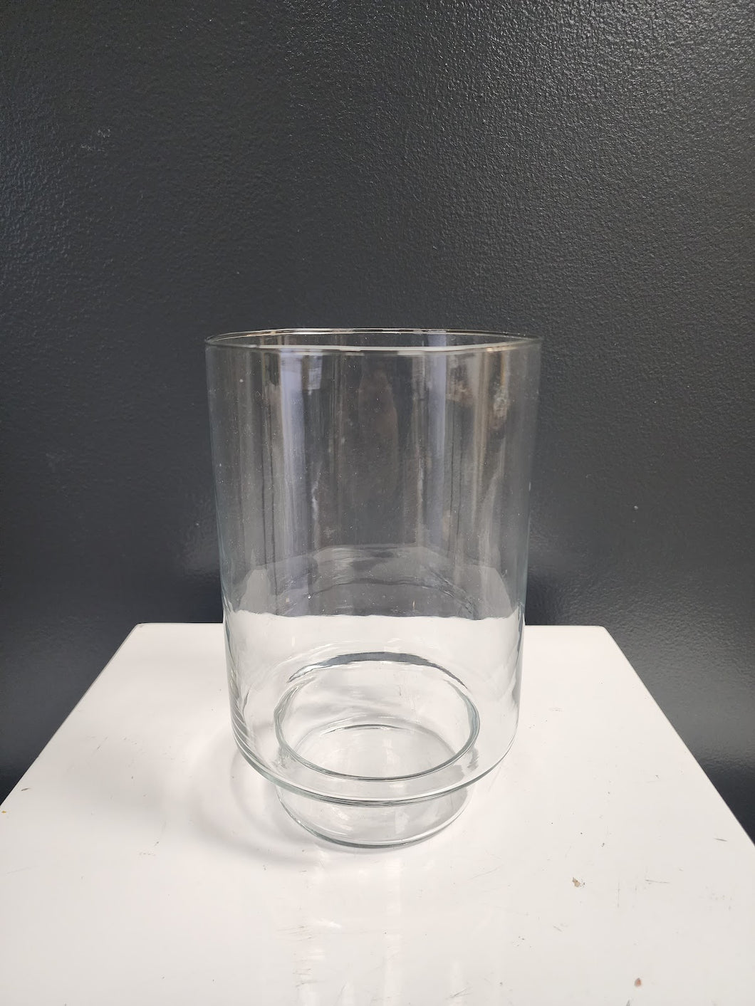Geneva Stand Footed Clear Glass Hurricane