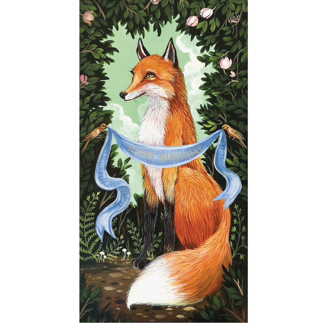 Hester & Cook - Stationery - Happy Birthday Fox Card