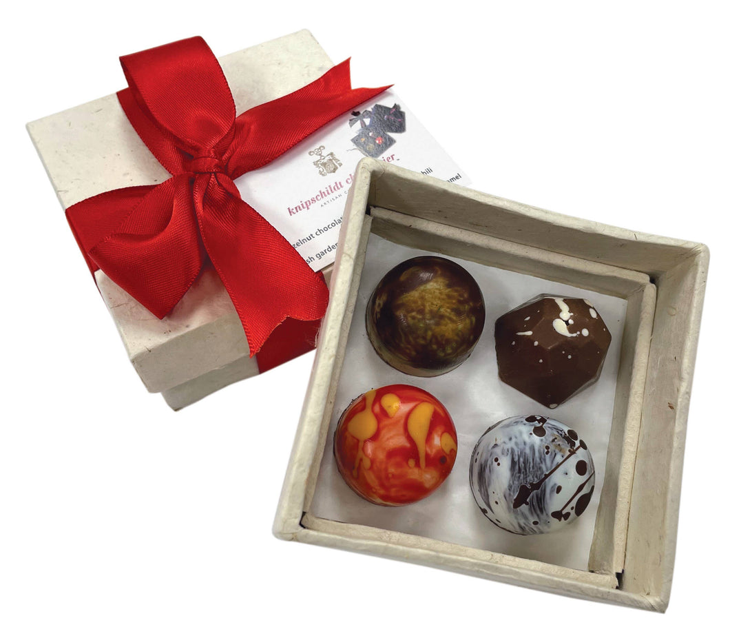 Knipschildt Chocolatier - 4 Piece Chocolate Box