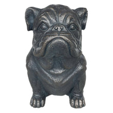 Load image into Gallery viewer, Galt International Company - Sitting Bulldog Garden
 Resin Statue 16&quot;: Copper
