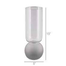 Load image into Gallery viewer, HomArt - Bulb Vase Tall - Clear
