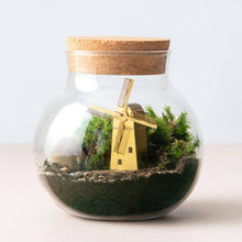 Load image into Gallery viewer, Another Studio - Windmill Brass Mini Model Terrarium decoration

