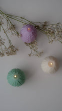 Load image into Gallery viewer, Jeune Home - Easter egg candle with ribbed design | Easter decor: Light green / unscented
