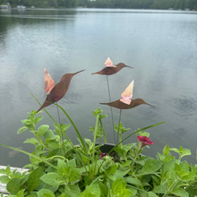 Load image into Gallery viewer, Clever Goods by Annabelle Noel Designs - Medium Natural Copper Hummingbirds- Bare
