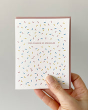 Load image into Gallery viewer, Missive - Chance of Sprinkles Birthday Greeting Card

