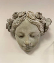 Load image into Gallery viewer, Vagabond Vintage - Wall Art Cement Girl Planter
