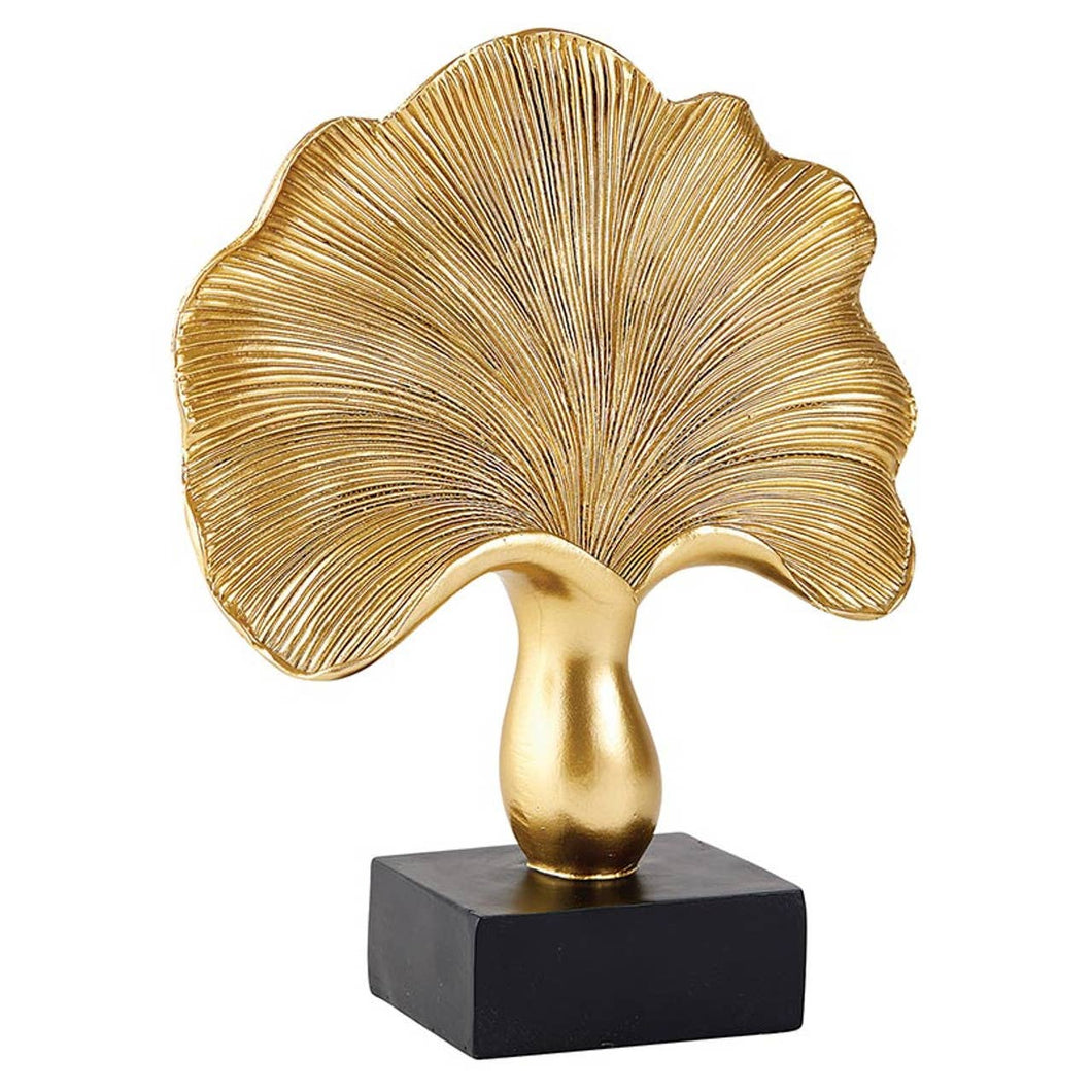 47th & Main (Creative Brands) - Gold Flower Statue - Large