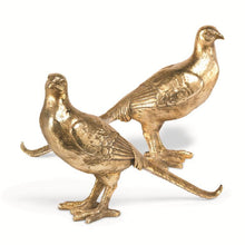 Load image into Gallery viewer, Gold Resin Pheasants
