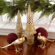 Load image into Gallery viewer, Gold Resin Pheasants
