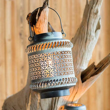 Load image into Gallery viewer, Rustic Reach - Metal Lantern Candle Holder: Style [D]
