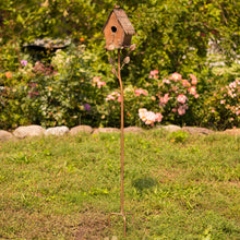 Load image into Gallery viewer, Zaer Ltd. International - Tall Country Style Birdhouse Stakes- 4 Options
