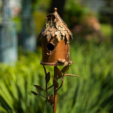 Load image into Gallery viewer, Zaer Ltd. International - Tall Country Style Birdhouse Stakes- 4 Options
