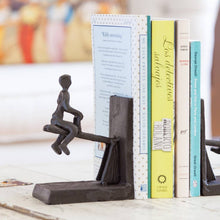 Load image into Gallery viewer, Danya B - See-Saw Metal Bookend Set
