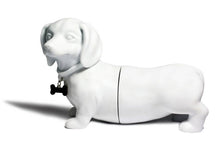 Load image into Gallery viewer, Danya B - Dachshund Dog Bookend Set: White
