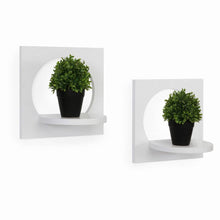 Load image into Gallery viewer, Danya B - Set of 2 Silhouette Shelves - White
