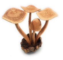 Load image into Gallery viewer, A Lost Art - Hand Carved Extra Large Wooden Magical Mushroom
