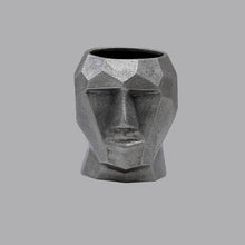 Load image into Gallery viewer, India.Curated. - Skull Vase - Small (Silver)
