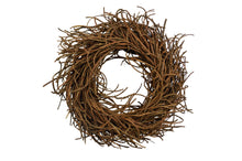 Load image into Gallery viewer, Galt International Company - Rattan Willow Door Wreath 27.5&quot;: White
