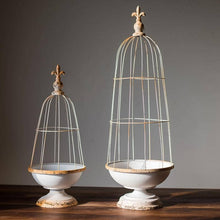 Load image into Gallery viewer, Rustic Reach - Decorative Iron Bird Cage: Large
