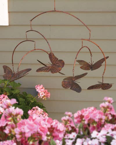 Ancient Graffiti - Flamed Butterflies Mobile