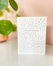 Load image into Gallery viewer, Missive - Chance of Sprinkles Birthday Greeting Card
