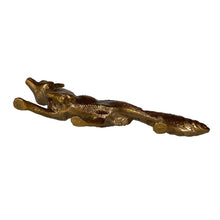 Load image into Gallery viewer, Madison Bay Co. - Antiqued Brass Running Fox  Tabletop Decor
