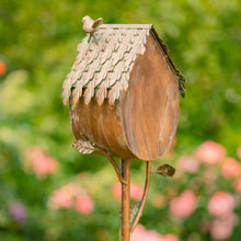 Load image into Gallery viewer, Zaer Ltd. International - Tall Country Style Birdhouse Stakes- 4 Options
