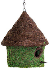 Load image into Gallery viewer, SuperMoss - Bungalow Woven Birdhouse, Fresh Green
