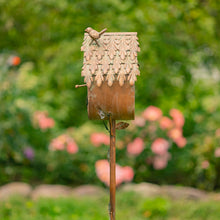 Load image into Gallery viewer, Zaer Ltd. International - Tall Country Style Birdhouse Stakes- 4 Options
