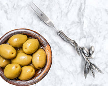Load image into Gallery viewer, Vagabond House - Olive Hors d&#39;oeuvre Fork
