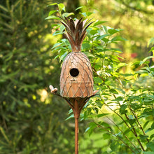 Load image into Gallery viewer, Zaer Ltd. International - Fruit Shaped Copper Finish Birdhouses- Individual- 3 Options
