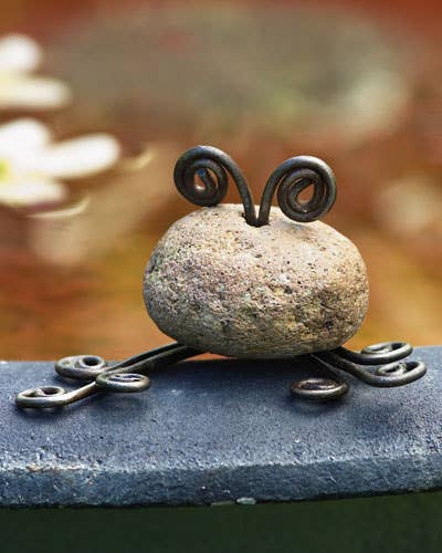 Ancient Graffiti - Frog River Stone Critter