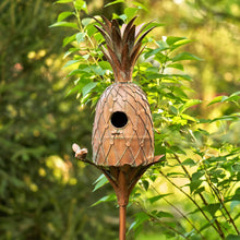 Load image into Gallery viewer, Zaer Ltd. International - Fruit Shaped Copper Finish Birdhouses- Individual- 3 Options
