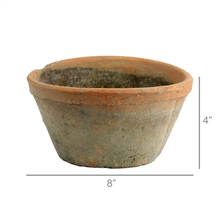 Load image into Gallery viewer, HomArt - Rustic Terra Cotta Oval Pot - Med - Antique Red

