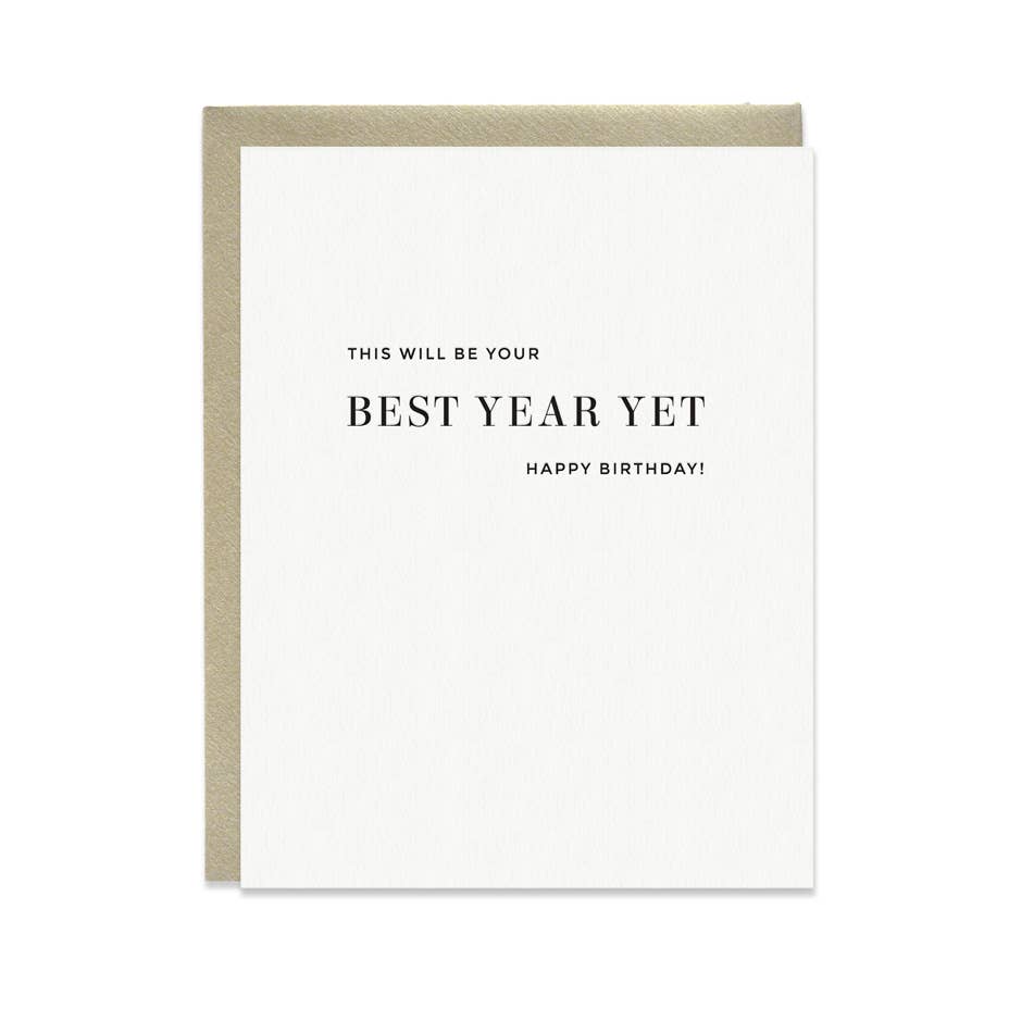 Missive - Best Year Yet Greeting Card