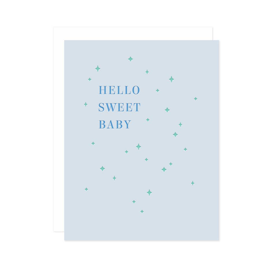 Missive - Hello Sweet Baby Greeting Card