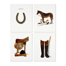 Load image into Gallery viewer, Felix Doolittle - Equine - Note Set - Boxed Equestrian Horse Greeting Cards
