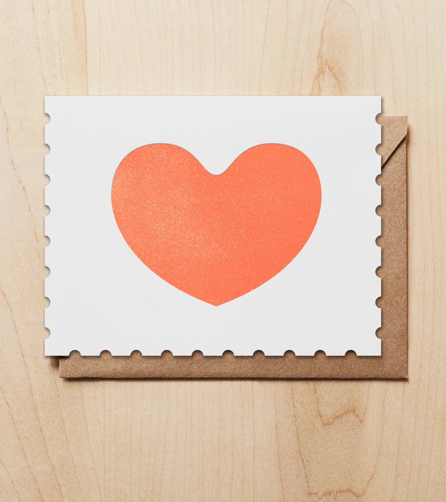 Woodsy Foxman - True Love - Red (Love + Friendship card)