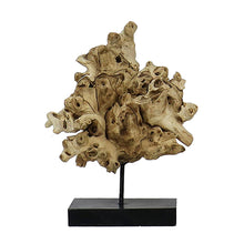 Load image into Gallery viewer, Blue Ocean Traders - Burly Wood Table Top Sculpture: Small
